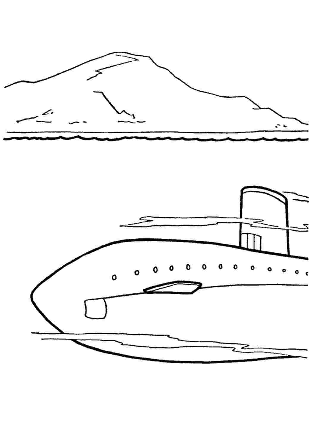 транспорт. Разукрашка.