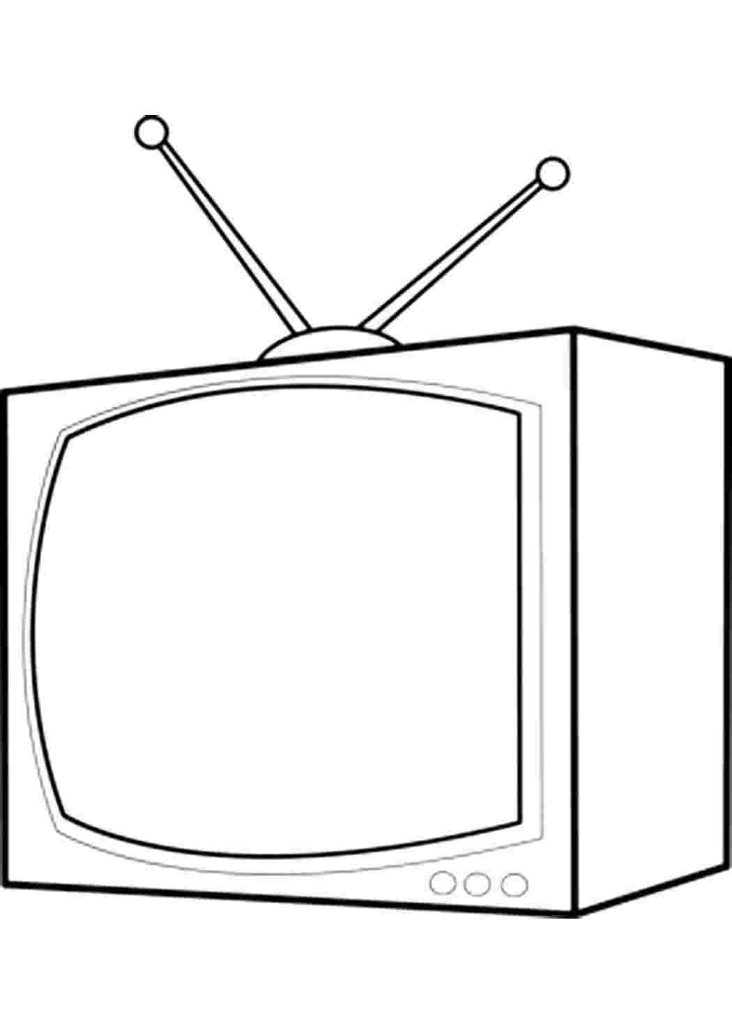 TV-мэн — раскраска