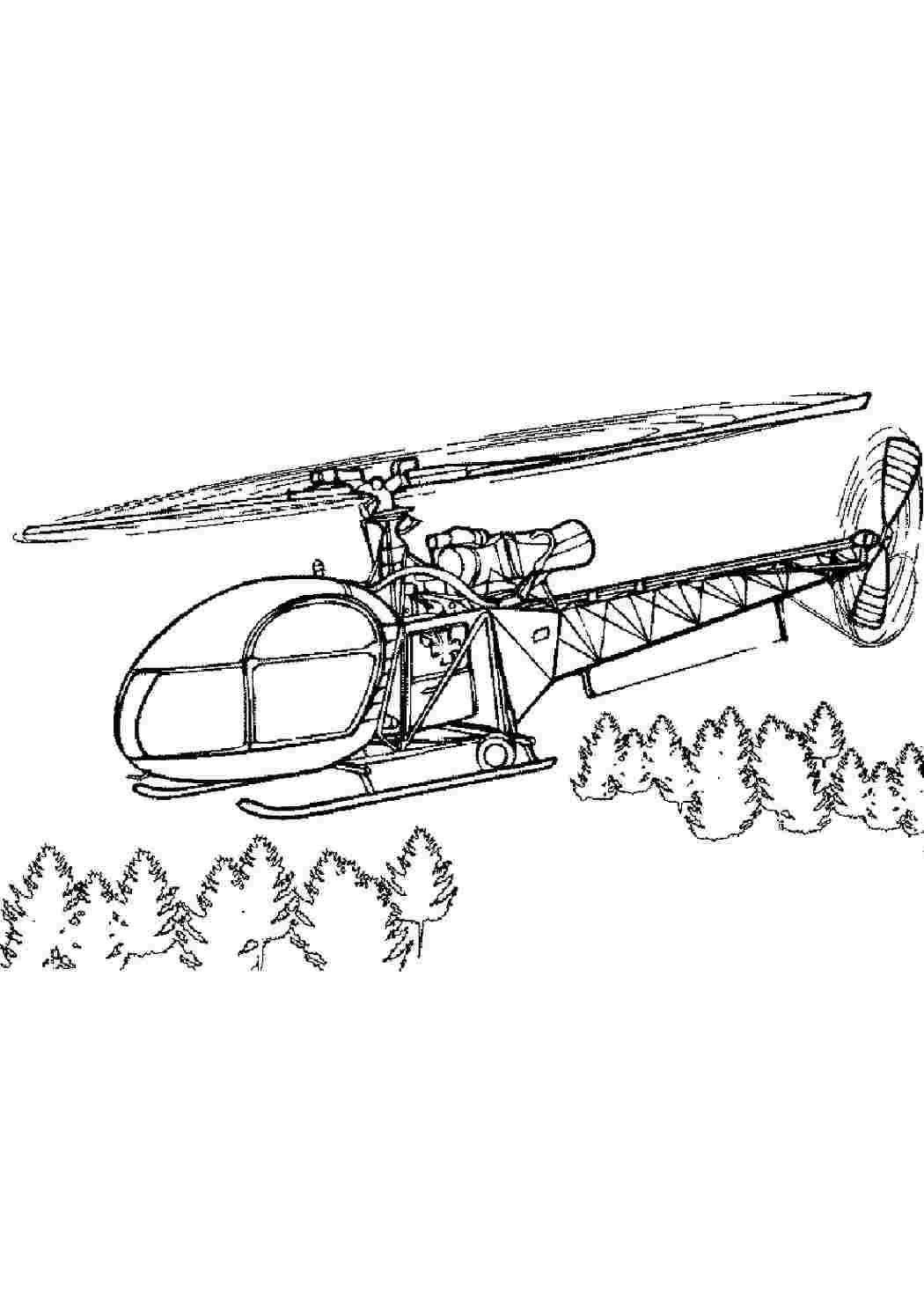 раскраски для мальчиков раскраска вертолёт. Черно белые раскраски.
