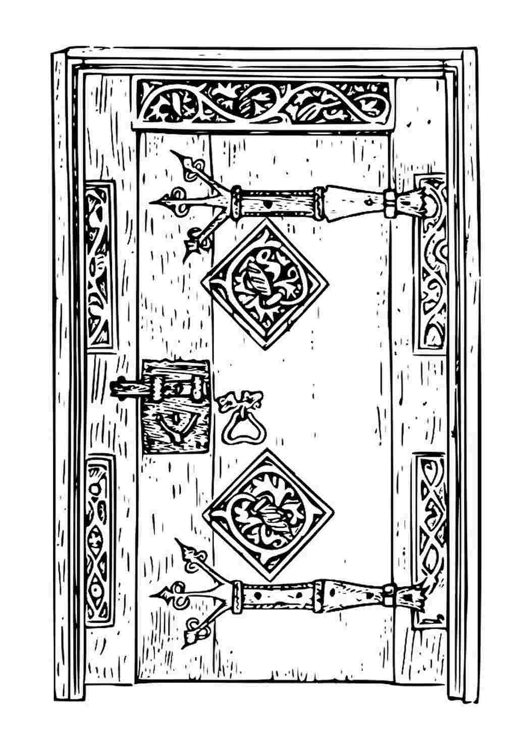 Раскраски детские раскраски раскраска дверь. Разукраска. детские раскраски раскраска дверь. Скачать раскраски бесплатно.