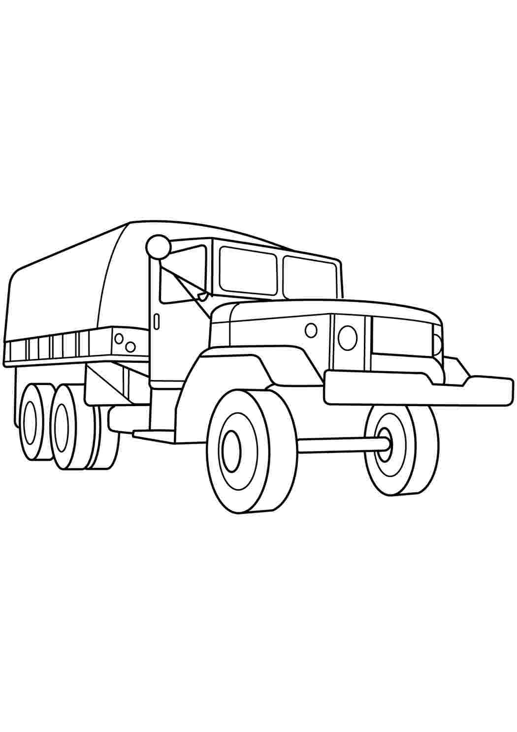 Раскраски Санитарный автомобиль. Развивающие раскраски. Санитарный автомобиль. Раскраска для печати.