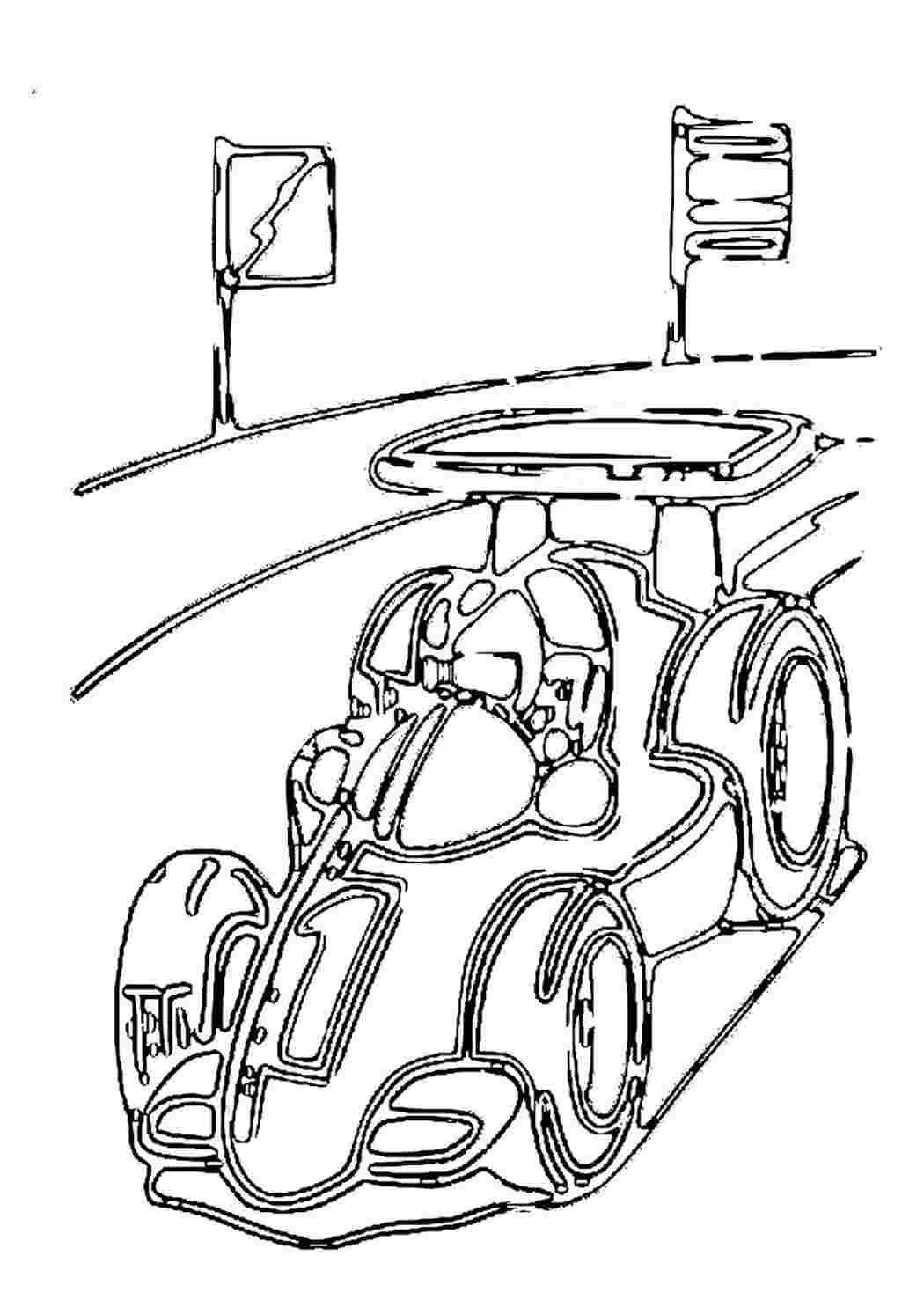 раскраски для мальчиков раскраска формула 1. Черно белые раскраски.