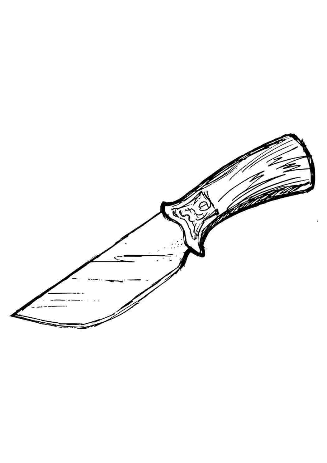 Рисунок ножа