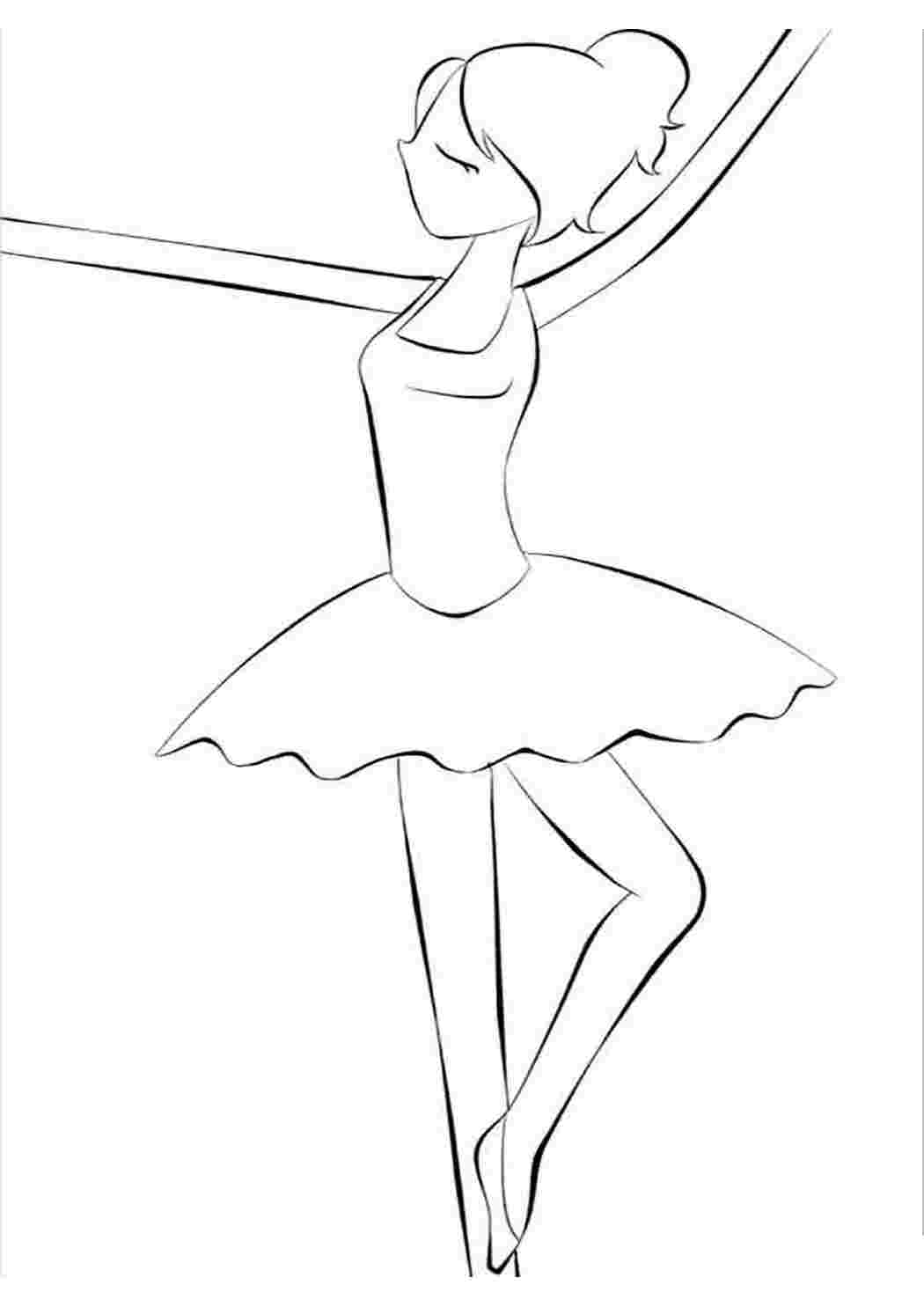 Маленькая девочка балерина