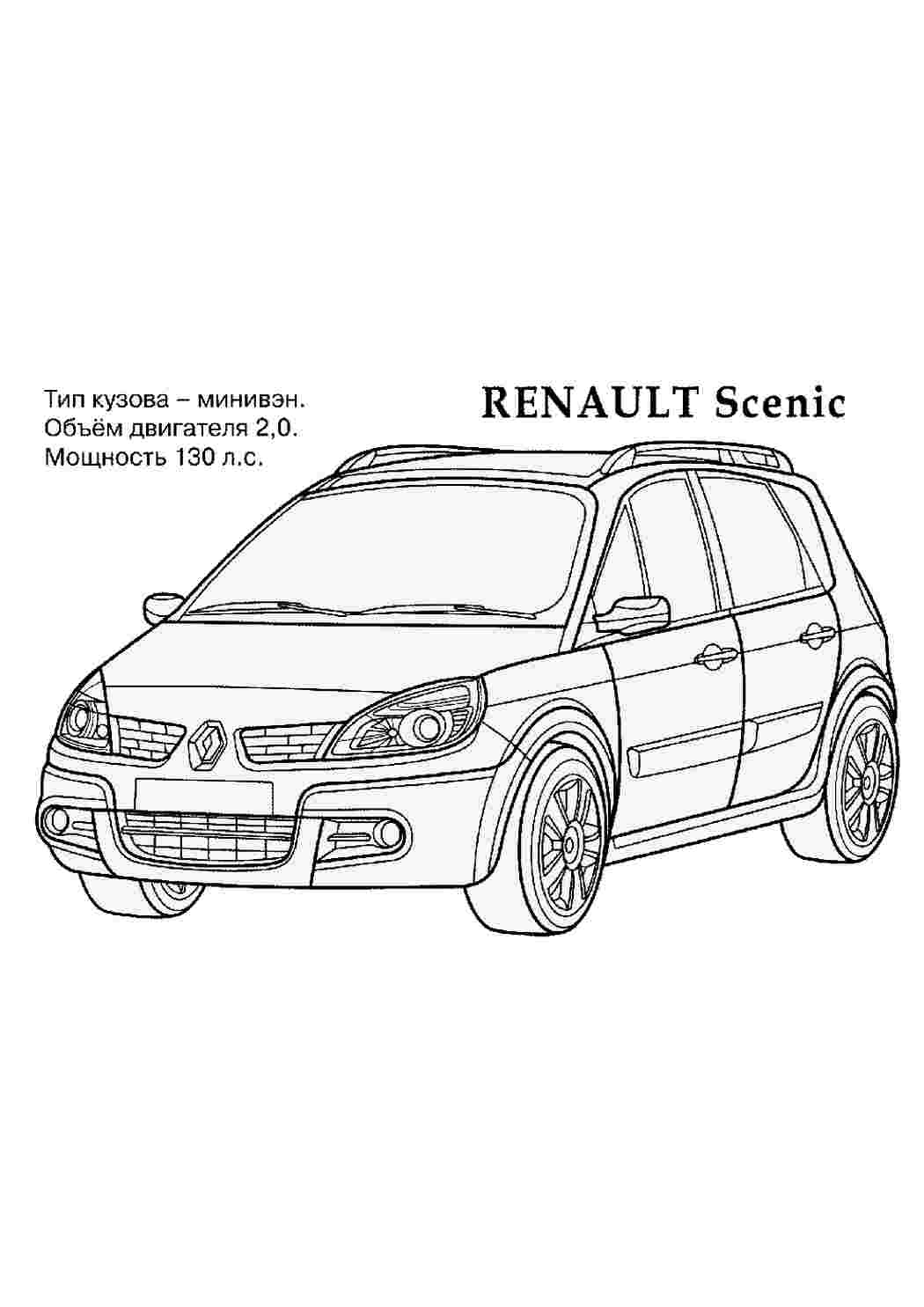 Рисунки автомобилей Renault. Скетчи дизайнеров Renault