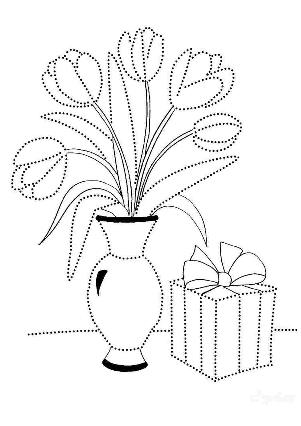 Раскраски раскраска тюльпан. Лучшие раскраски. раскраска тюльпан. Онлайн раскраски.