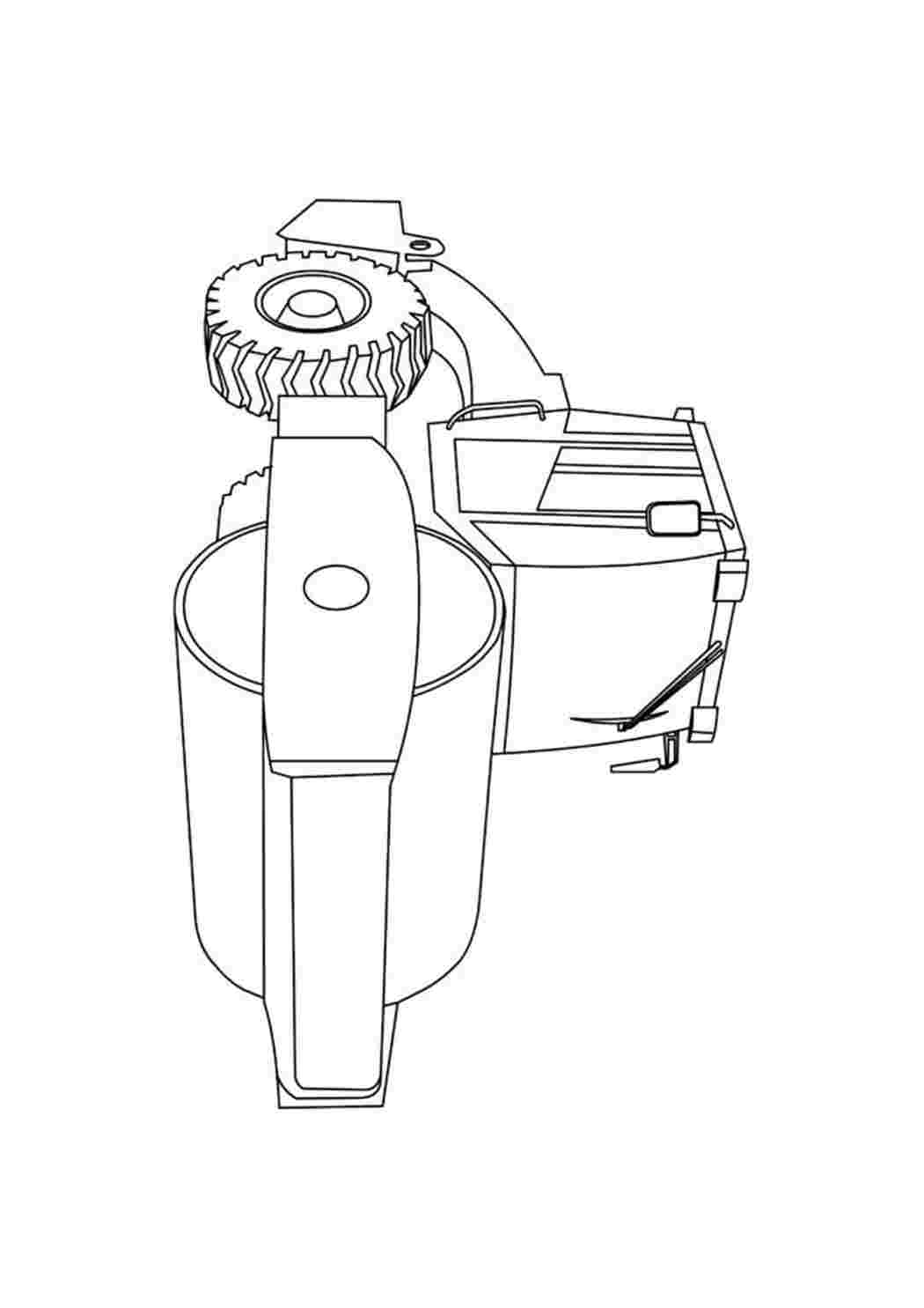 Раскраски Большая машина каток асфальта. Раскраски для развития. Большая машина каток асфальта. Раскраски без СМС.