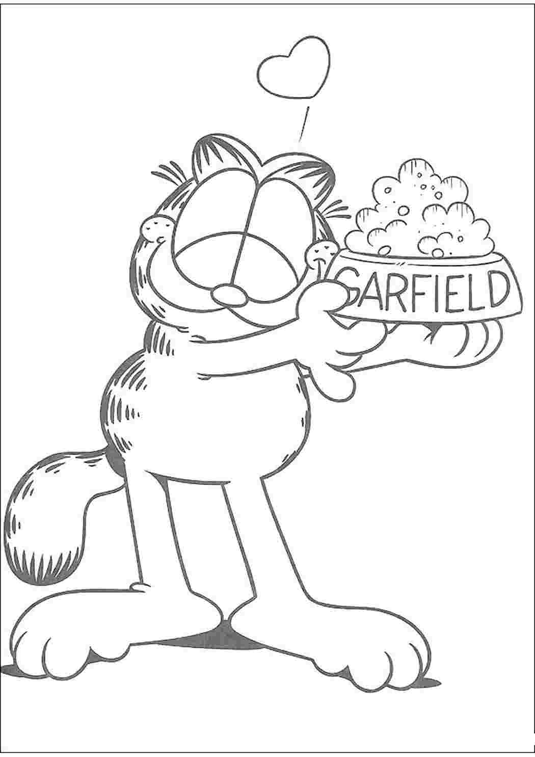 Матвей и нарисованный кот Гарфилд ( рассказ о том, что надо завершать начатые дела)