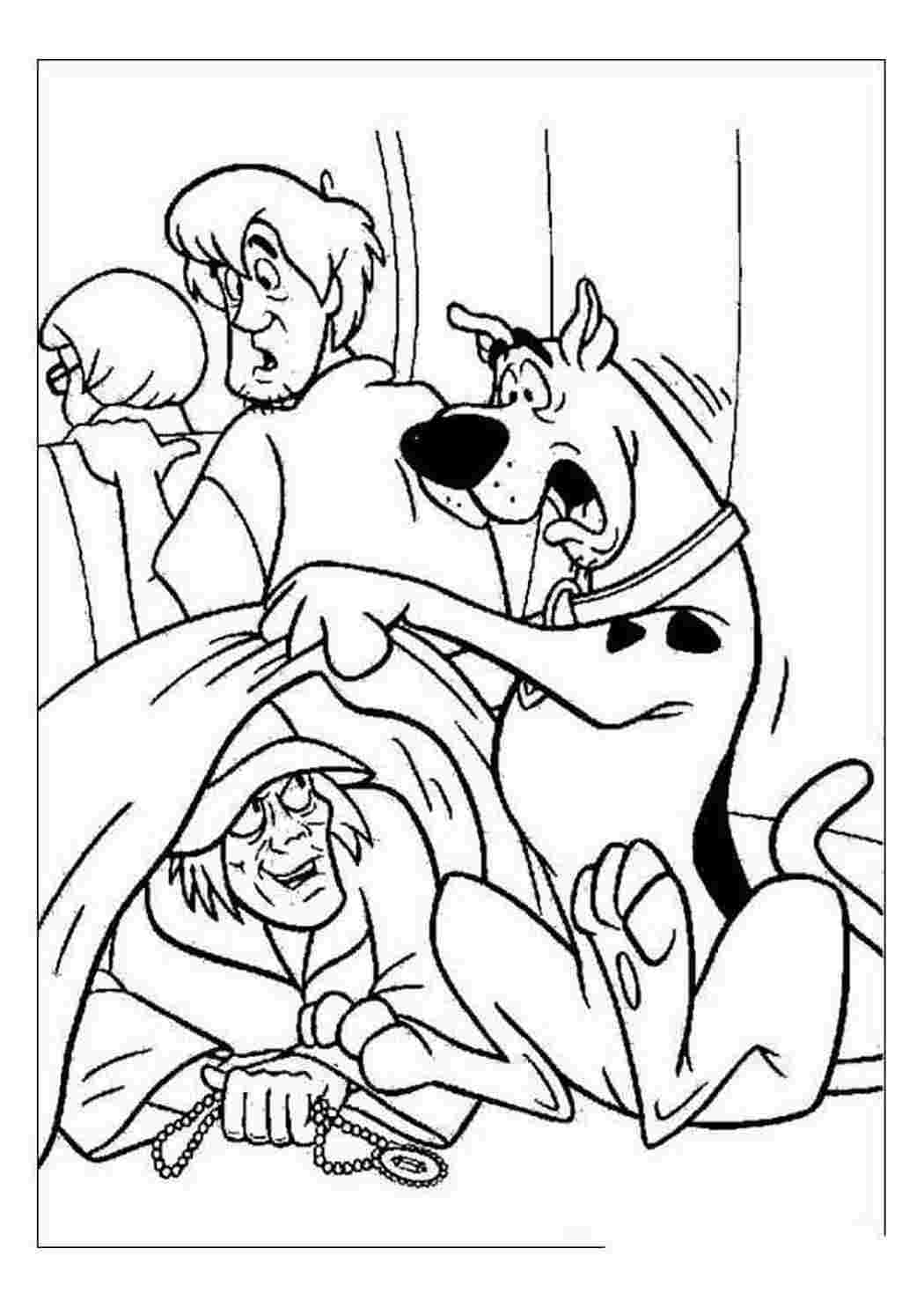 Раскраски Скуби-Ду (Scooby-Doo)
