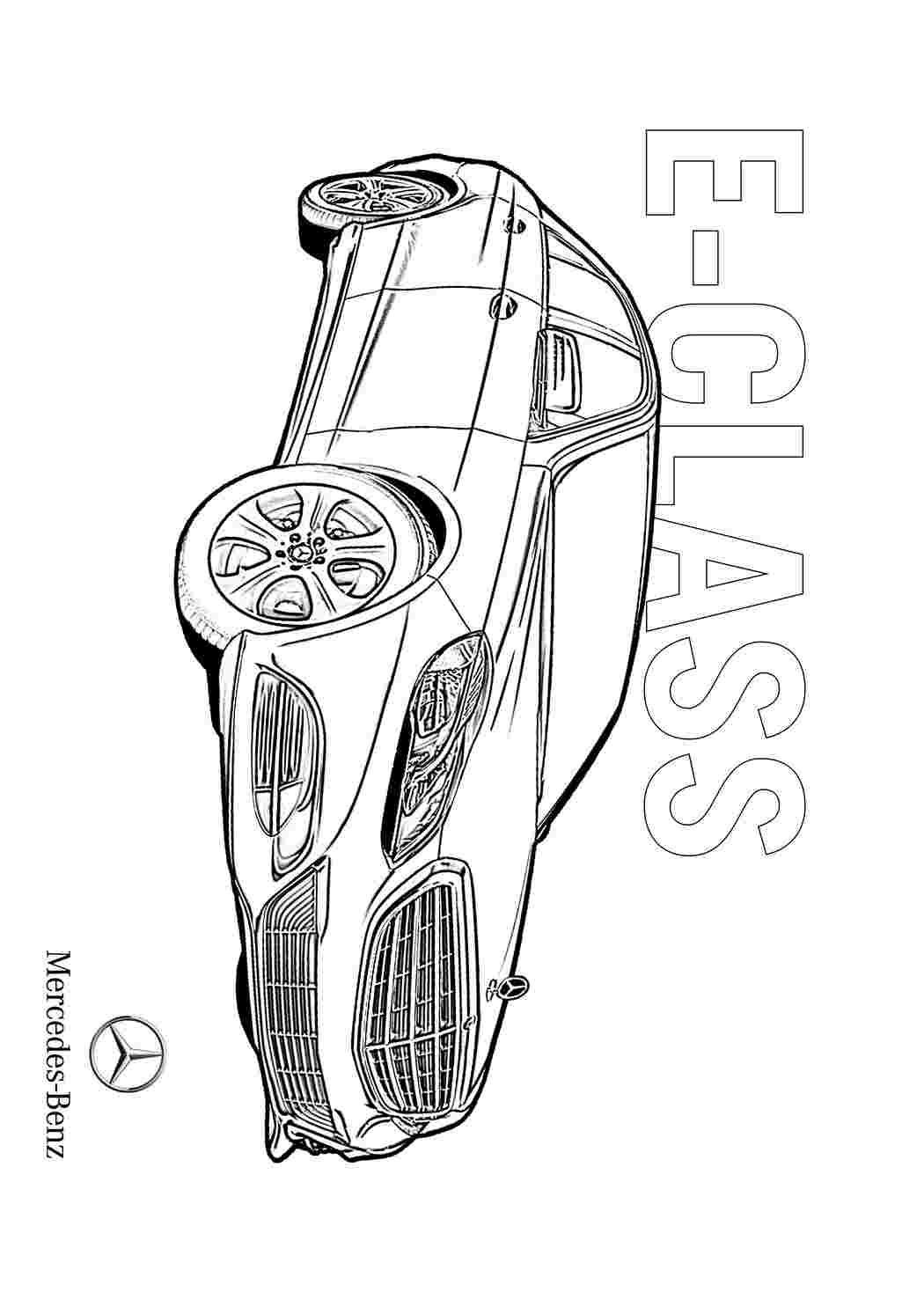 Автомобили Mercedes-Benz. Раскраска – Cartea MEA