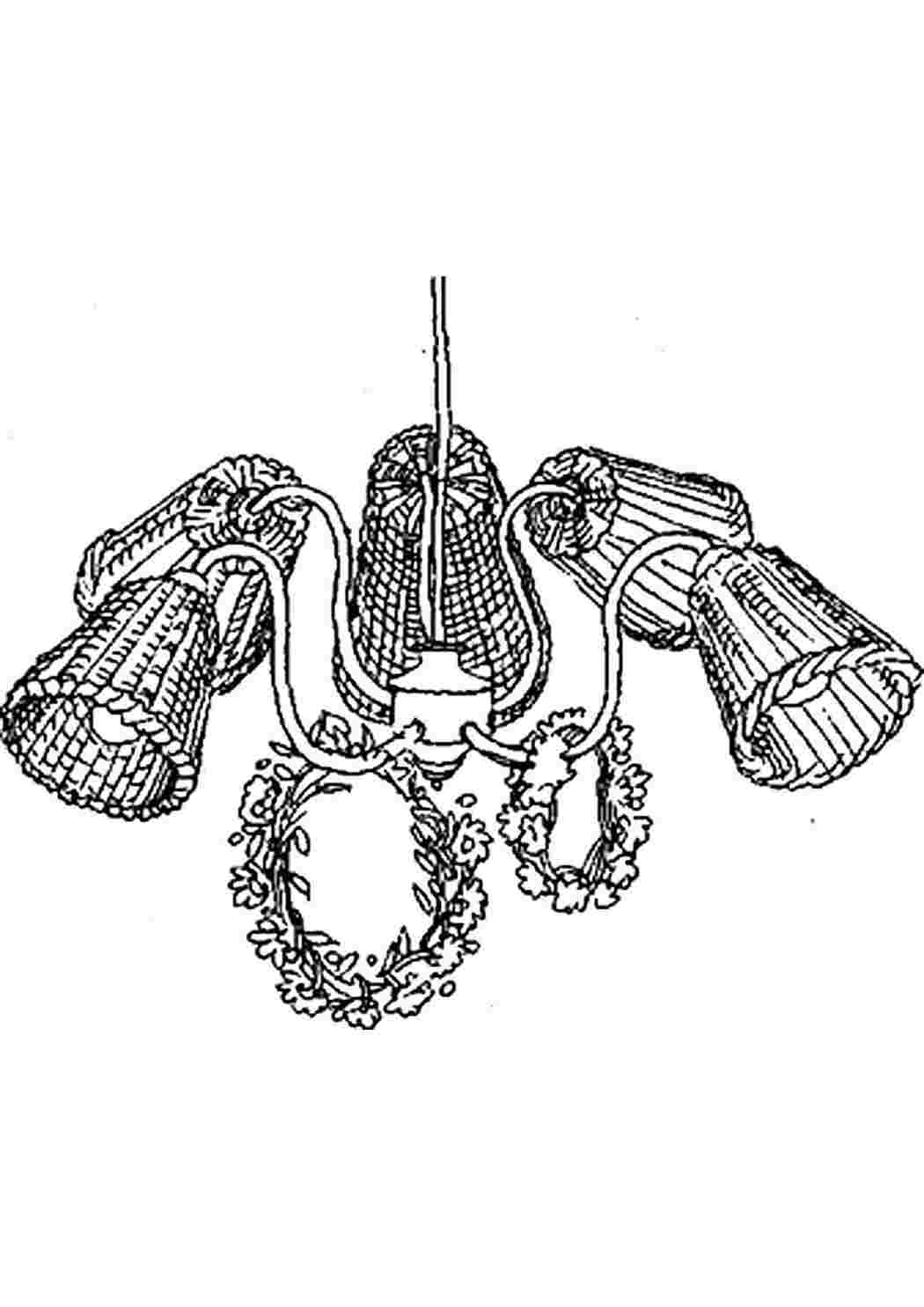 Раскраски раскраска люстра. Бесплатные раскраски. раскраска люстра. Скачать раскраски бесплатно.