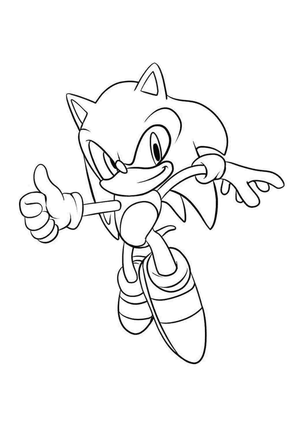 Sonic Coloring Page  Раскраски, Бесплатные раскраски, Раскраски