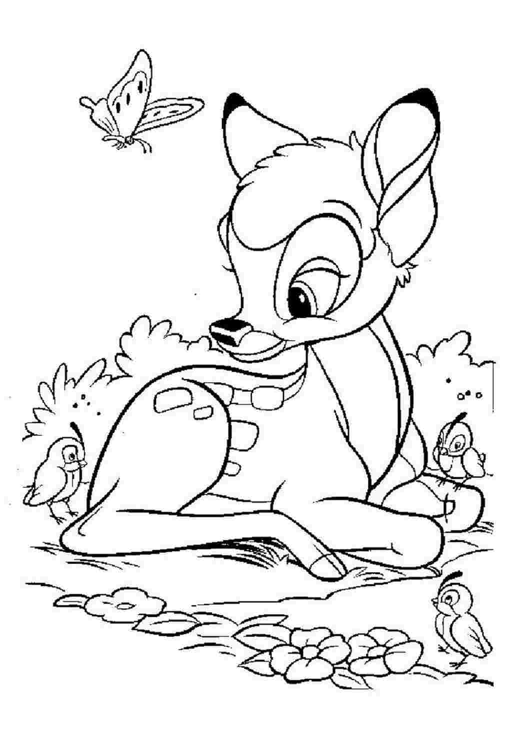Bambi. Coloring Book №1123
