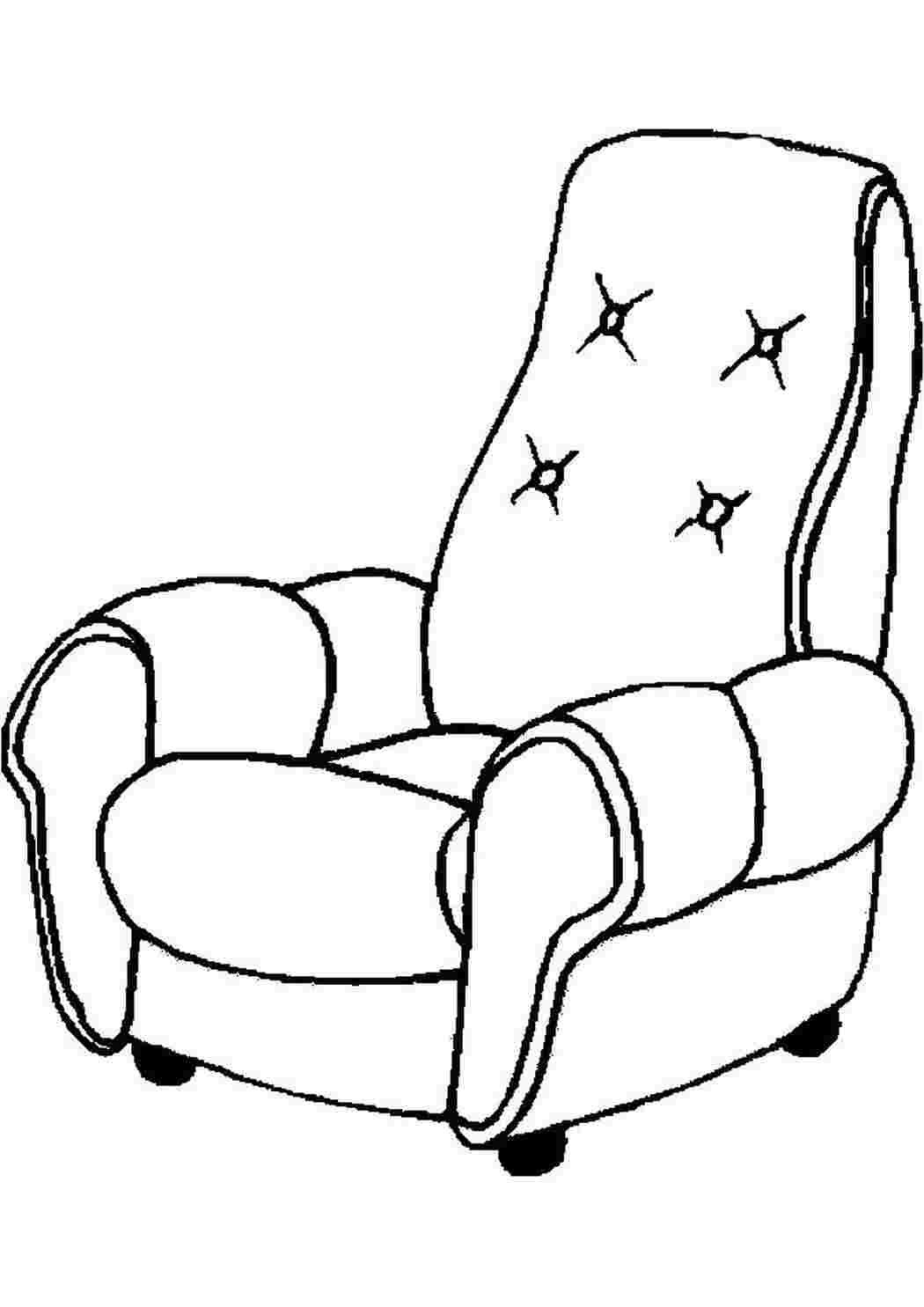 Раскраски Кресло для детей (36 шт.) - скачать или распечатать бесплатно #