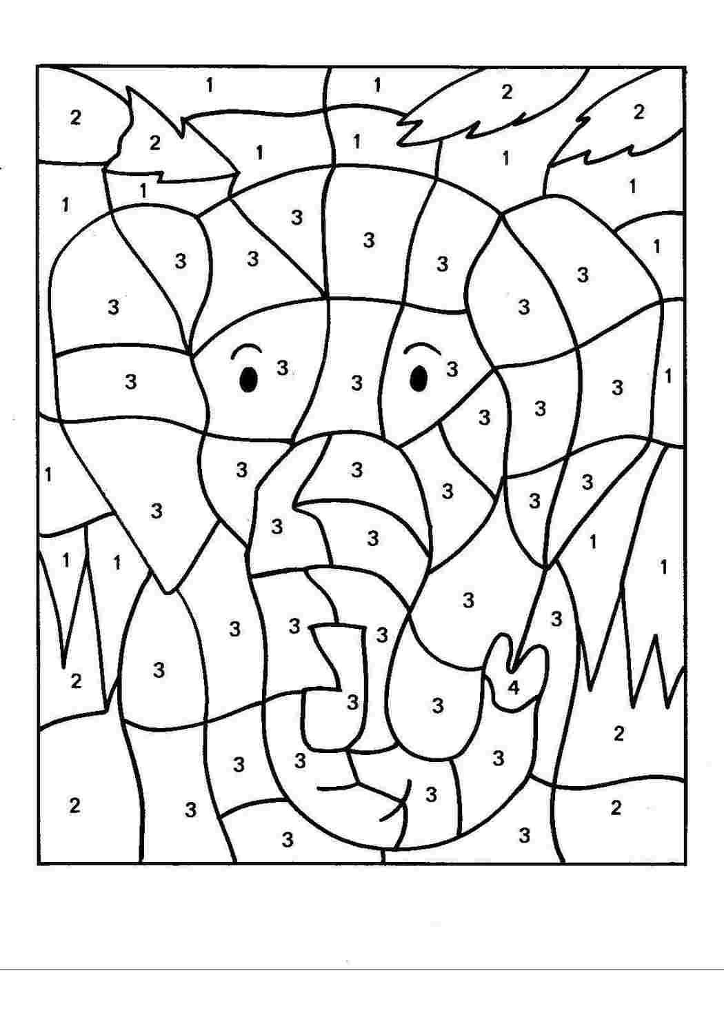 Раскраски раскраска по номерам слон. Печатать раскарску. раскраска по номерам слон. Сайт с раскрасками.