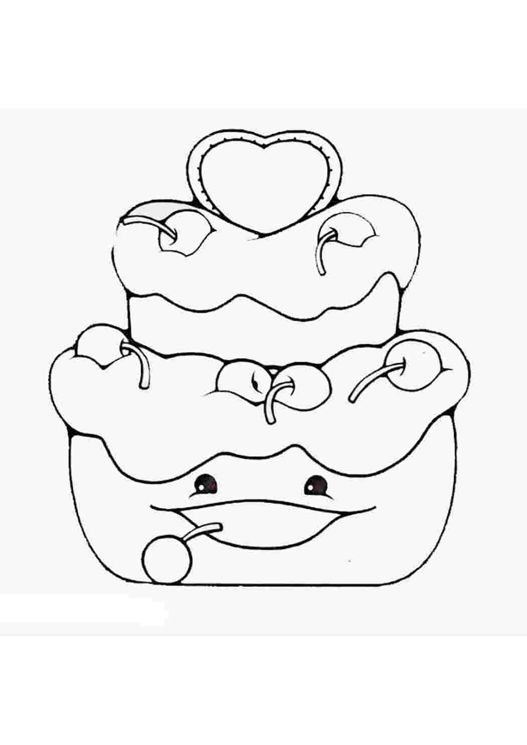 Раскраски раскраска торт. Раскраска для печати. раскраска торт. Развивающие раскраски.