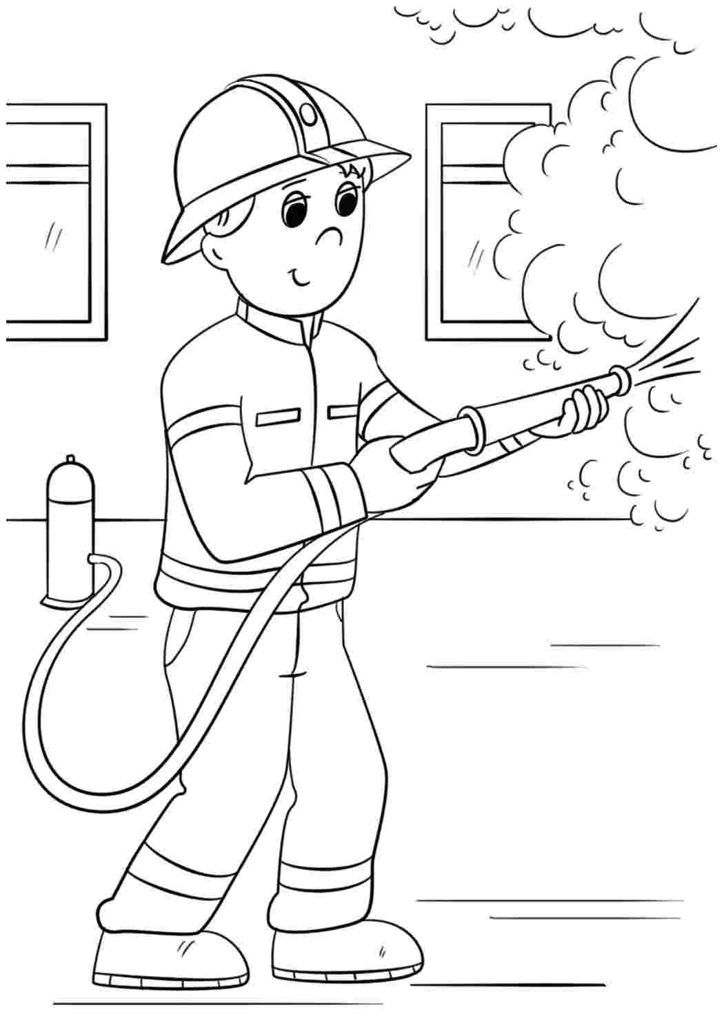 Рисунки в садик на тему «Пожарная безопасность» для детей: 100 картинок