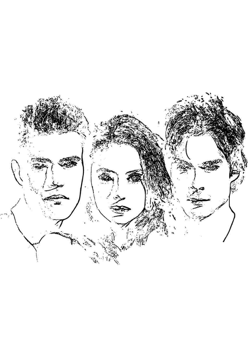 мультфильмы. Раскраски для развития.
