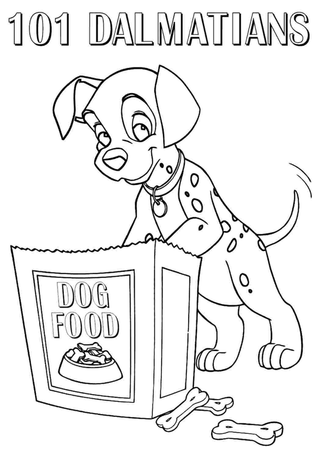 Kids-n-Fun | Coloring page 101 Dalmatians 101 Dalmatians