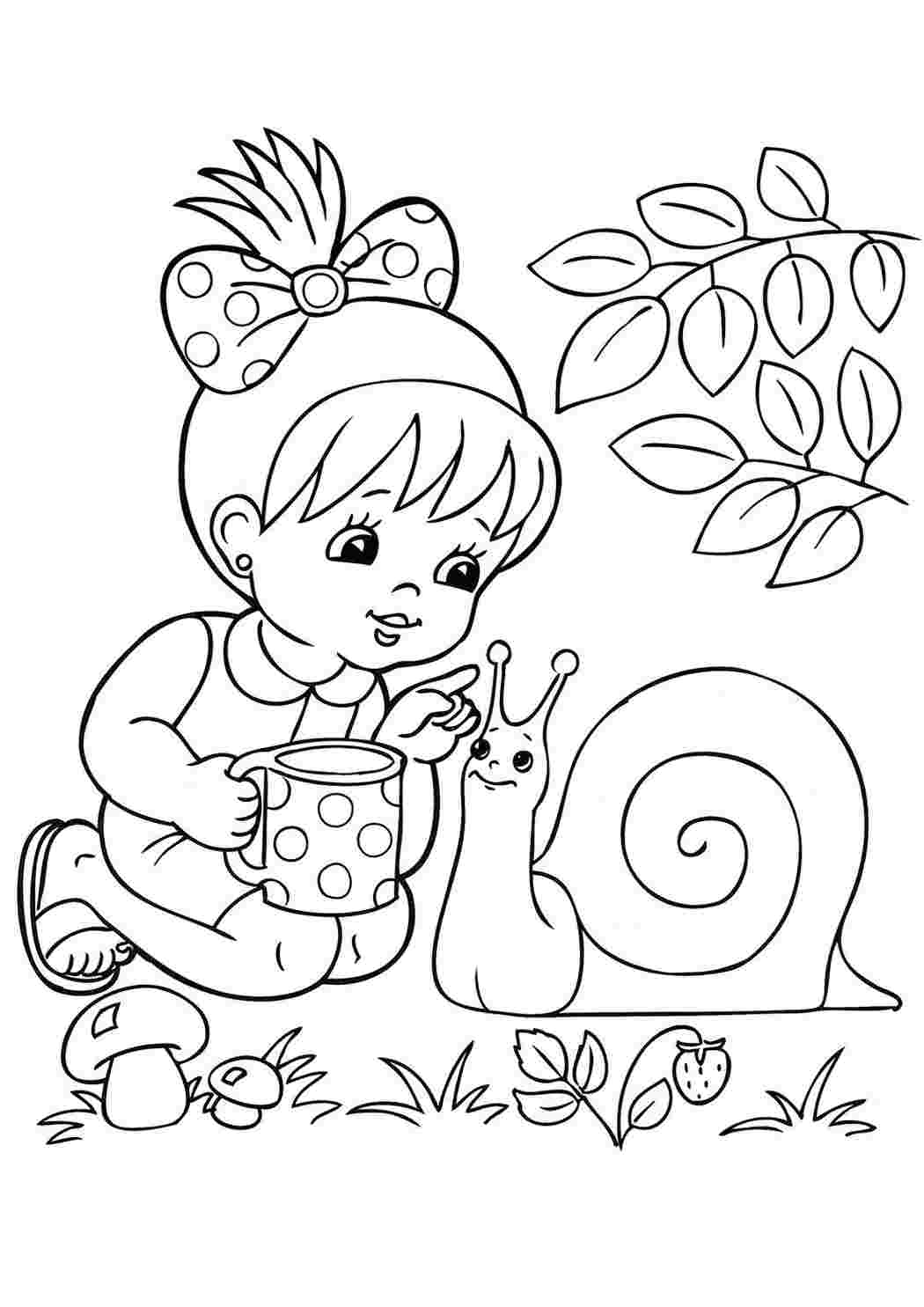 Раскраски для малышей 3-4 года | Распечатать бесплатно