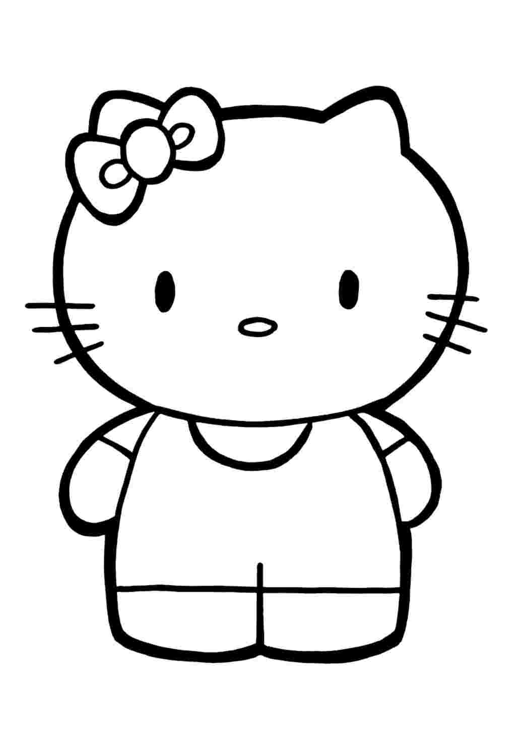 Раскраски Раскраска Животные для детей 5-6 лет Hello Kitty. Раскраски в формате А4. Раскраска Животные для детей 5-6 лет Hello Kitty. Раскраски.