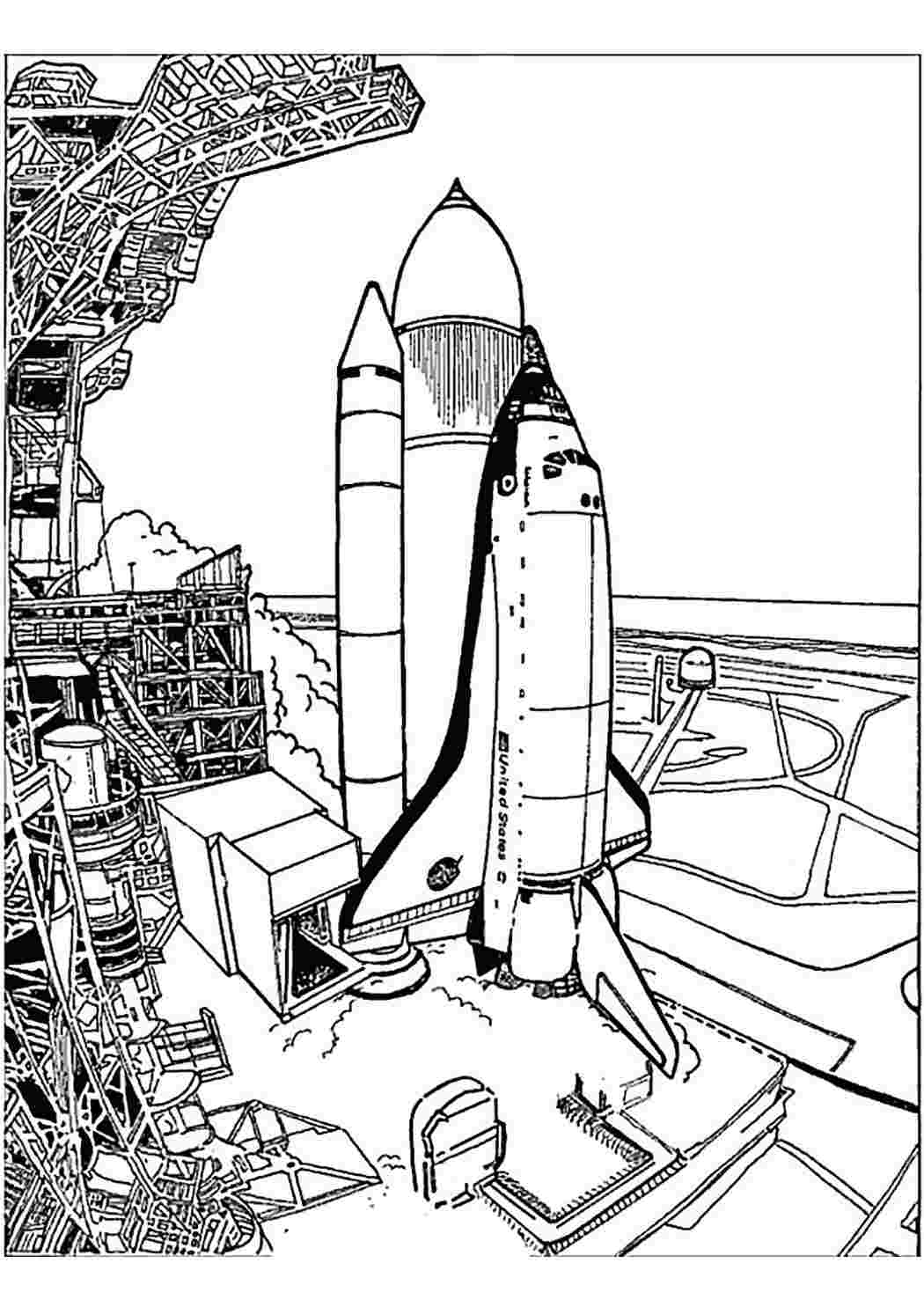 раскраски для мальчиков раскраска ракета. Раскраски в формате А4.