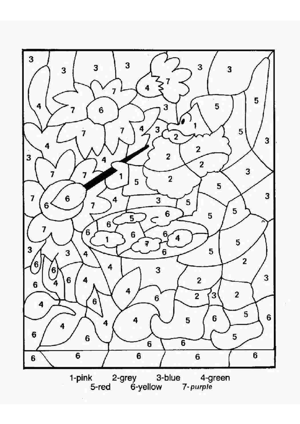 Раскраска номерам английском. Раскраски по номерам на английском. Онлайн  раскраска.