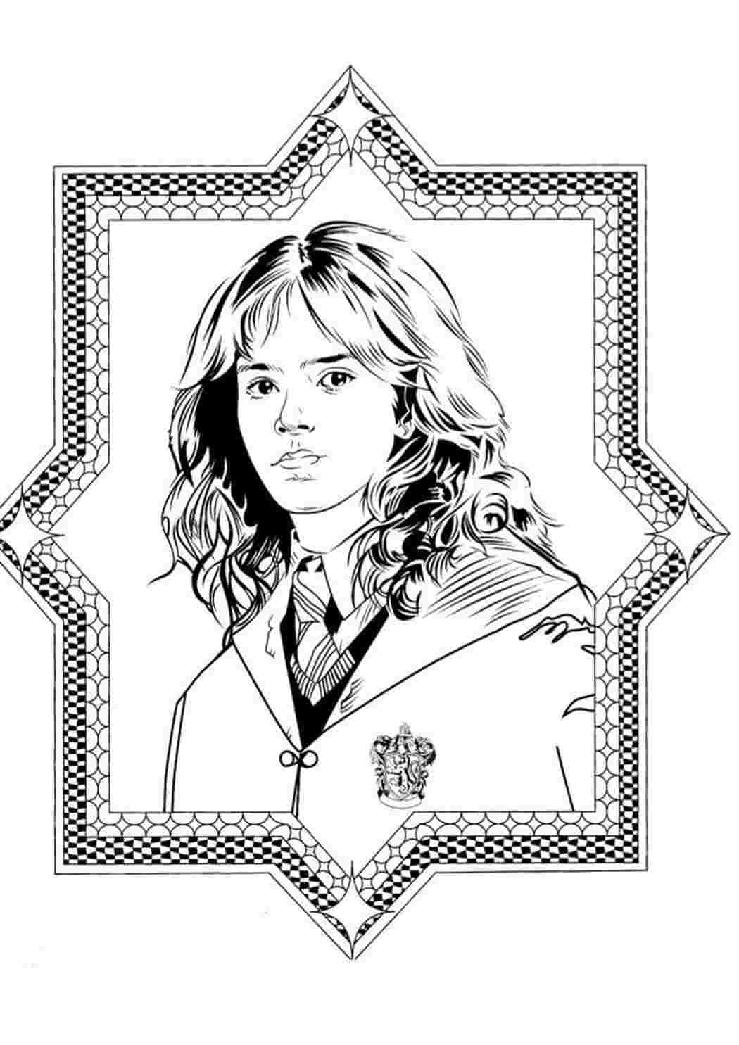 Раскраски Раскраска Гарри Поттер Эмма Уотсон. Красивые раскраски. Раскраска Гарри Поттер Эмма Уотсон. Красивые раскраски.