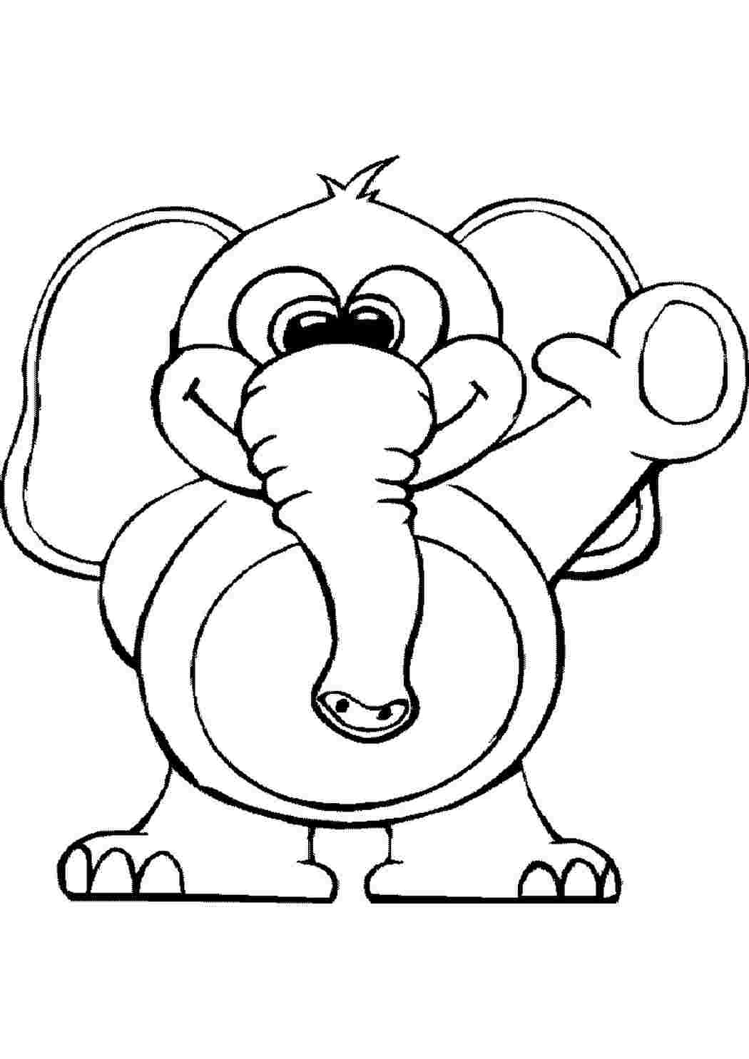 Раскраска Свинка Пеппа, слоненок эмили в хорошем качестве распечатать бесплатно на А4