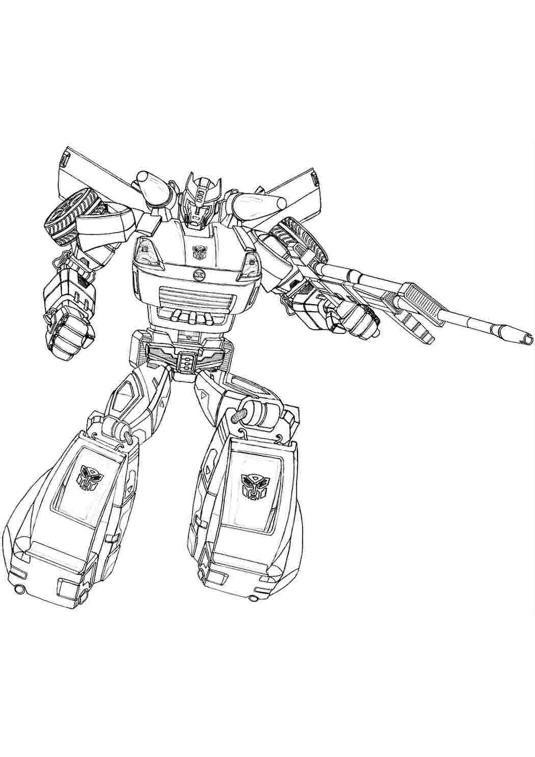 Детские раскраски с Трансформерами. Раскраска без регистарции.