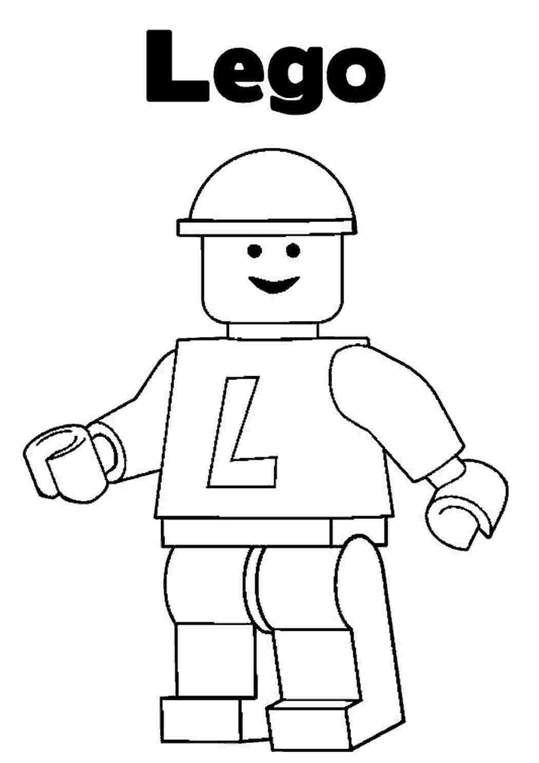 Раскраска Лего Супергерои распечатать бесплатно