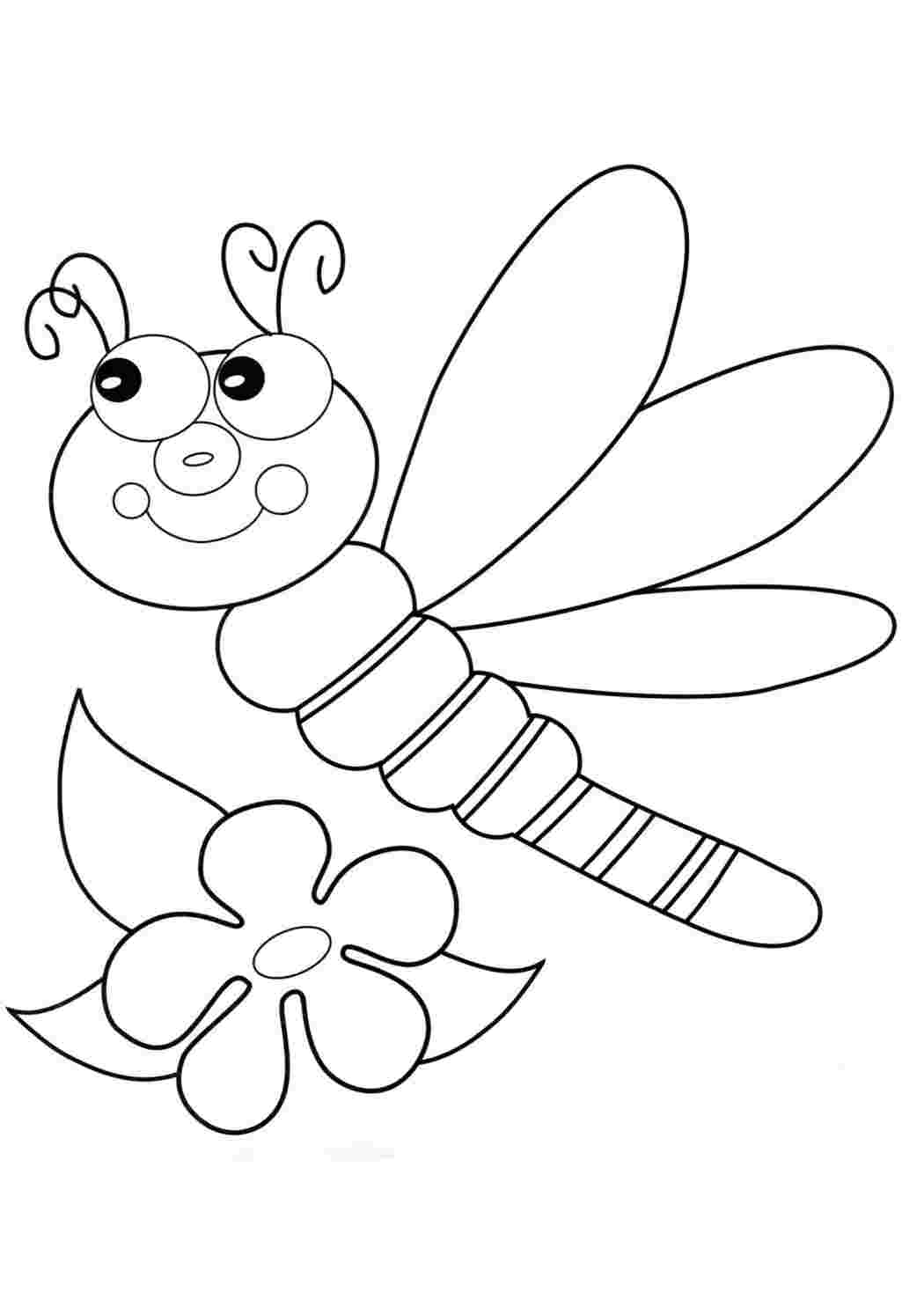 Раскраски насекомых для детей — Распечатайте бесплатно!