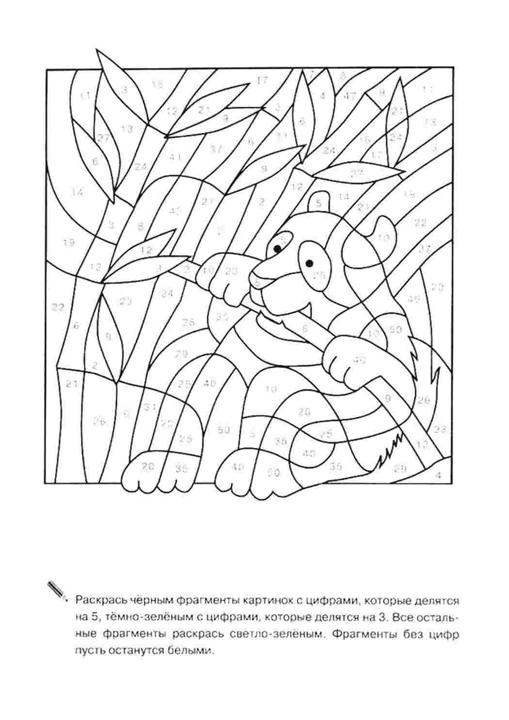 раскраска панда. Много раскрасок.