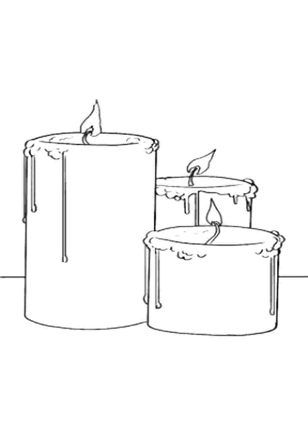 Раскраски детские раскраски раскраска свеча. Раскраска без регистарции. детские раскраски раскраска свеча. Онлайн раскраска.
