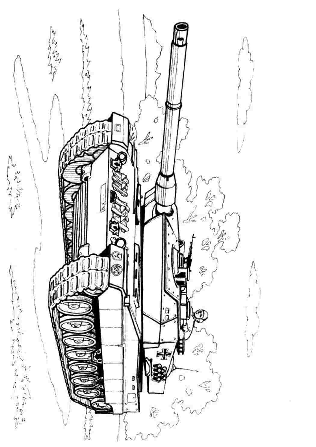Раскраски Раскраска современный немецкий танк. Раскраски. Раскраска современный немецкий танк. Черно белые раскраски.