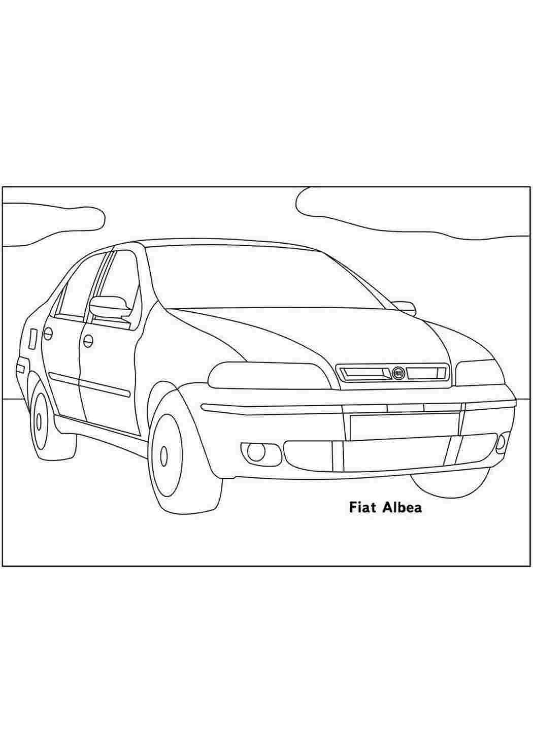 Раскраски раскраски для мальчиков фиат. Распечатать раскраски на сайте. раскраски для мальчиков фиат. Разукраска.