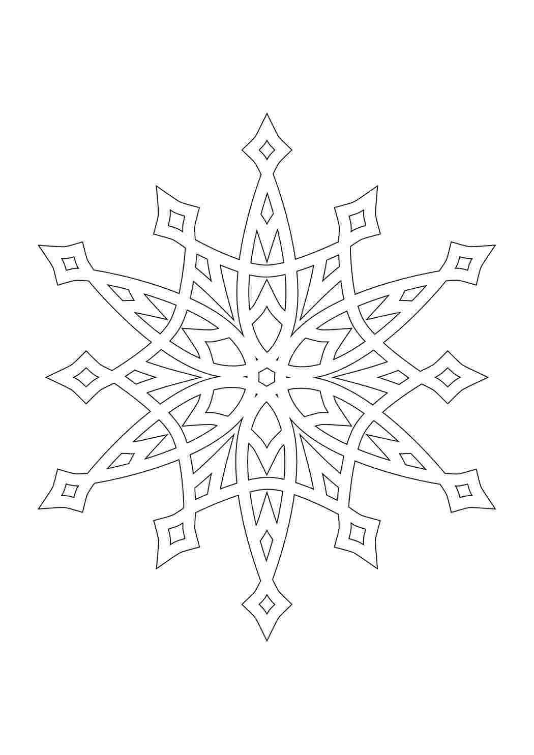 Раскраски трафареты трафарет снежинок. Разукраска. трафареты трафарет снежинок. Разукраска.