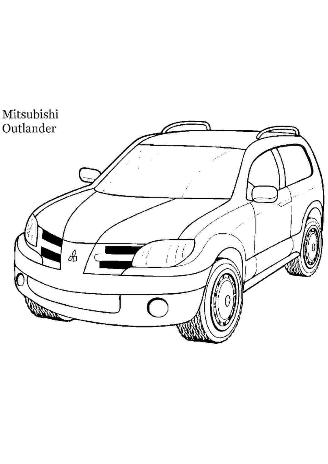 раскраски для мальчиков раскраска митсубиси. Сайт с раскрасками.