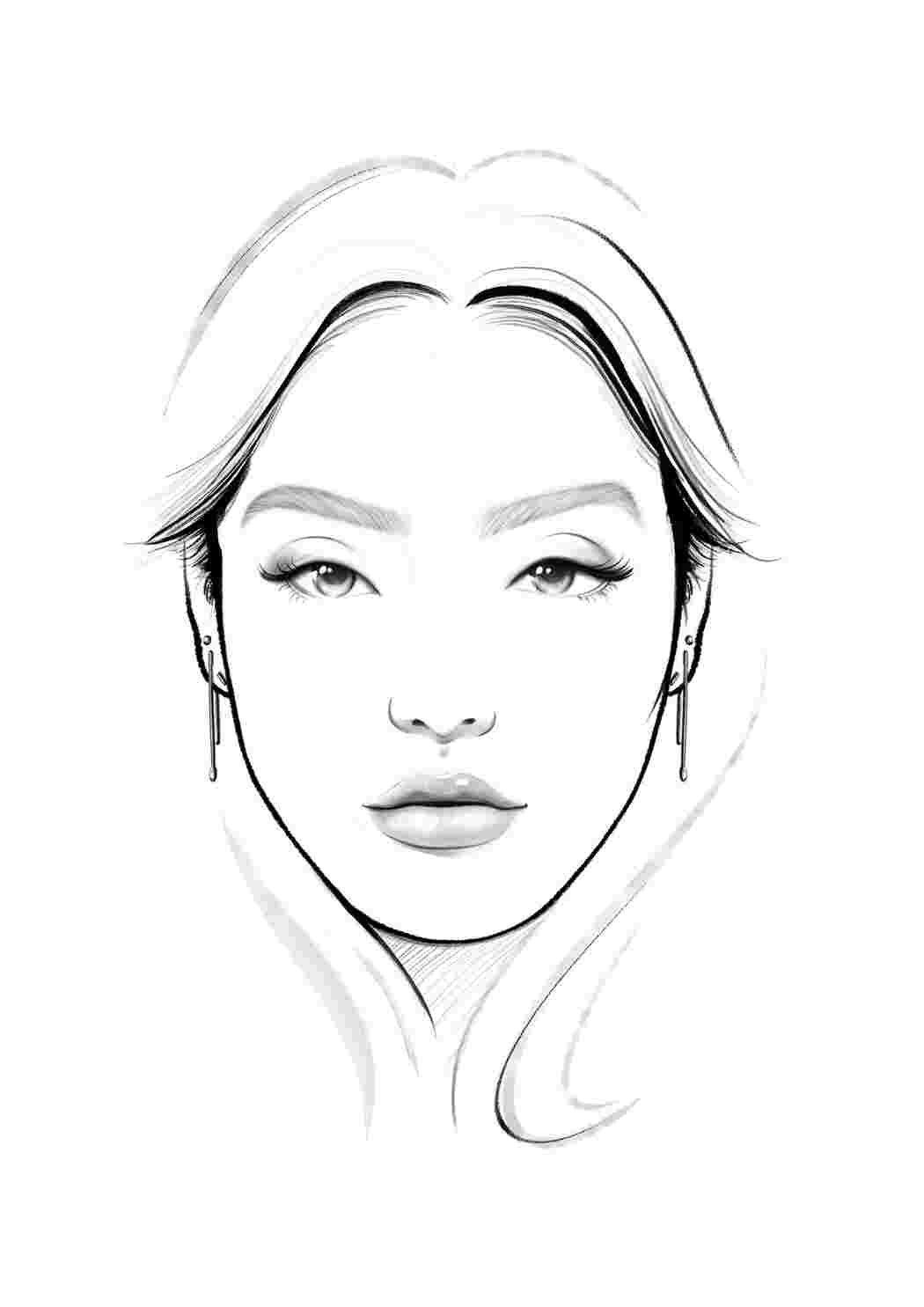 Раскраски Рисунок Макияж. Раскраски без СМС. Рисунок Макияж. Разукрашки.