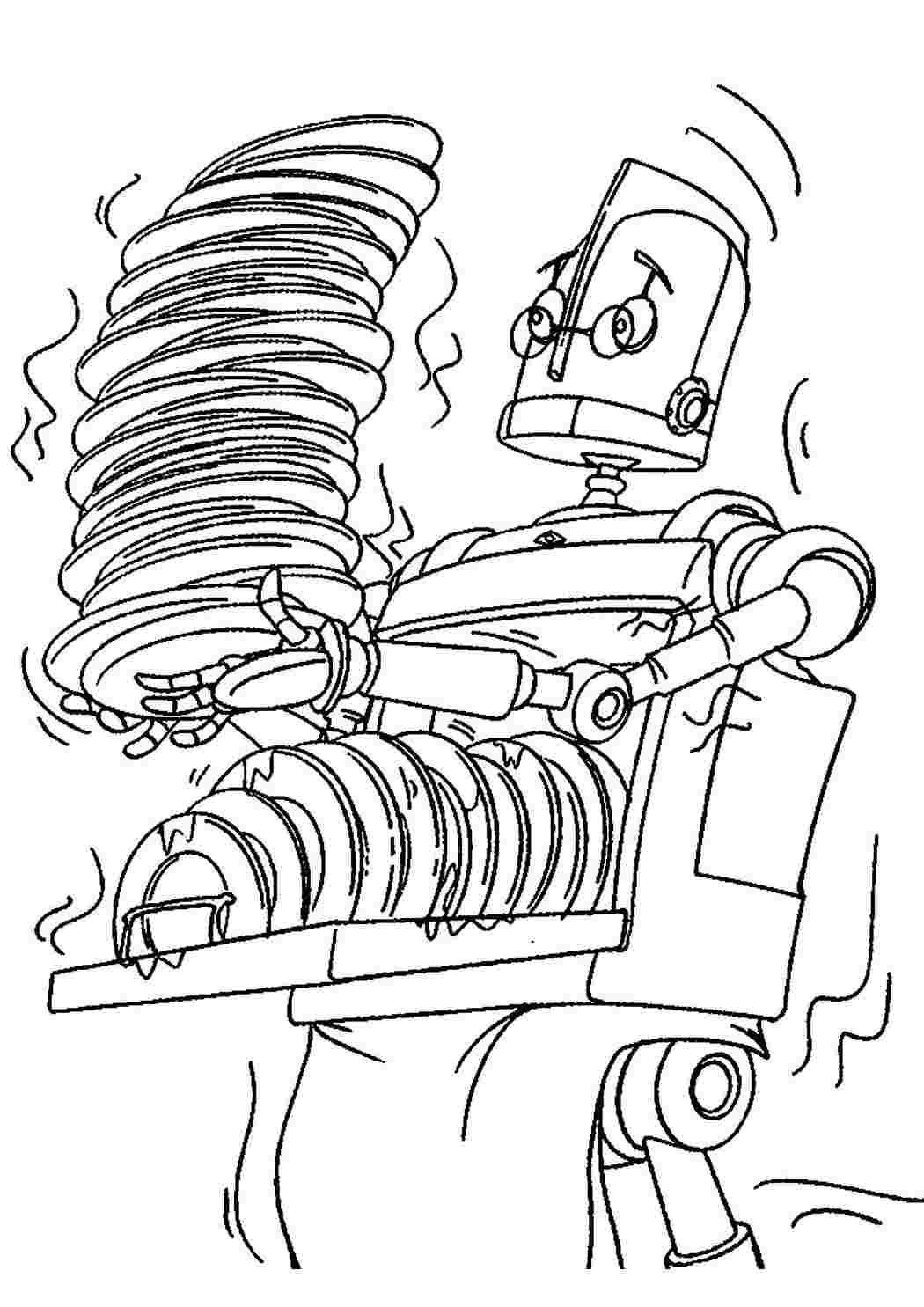 Роботы раскраски детские. Сайт с раскрасками.