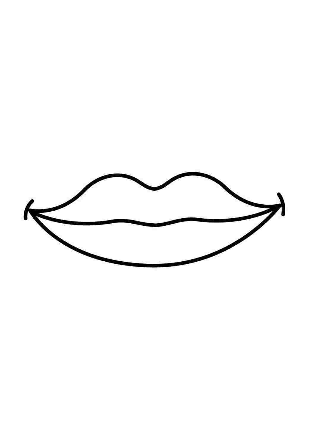 Как нарисовать пухлые губы легко и быстро | Рисование с Regina | Дзен
