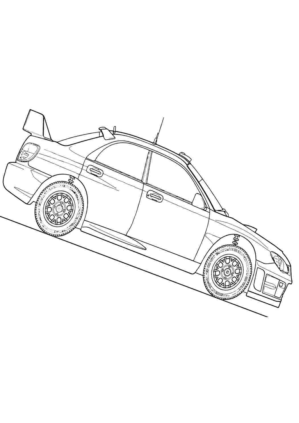 Раскраски субару транспорт. Печатать раскарску. субару транспорт. Черно белые раскраски.