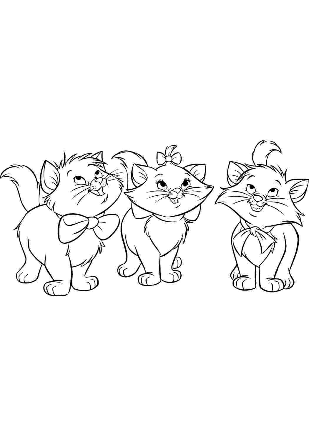 Раскраски из мультфильма Три кота. Раскраски Три кота скачать для детей скачать