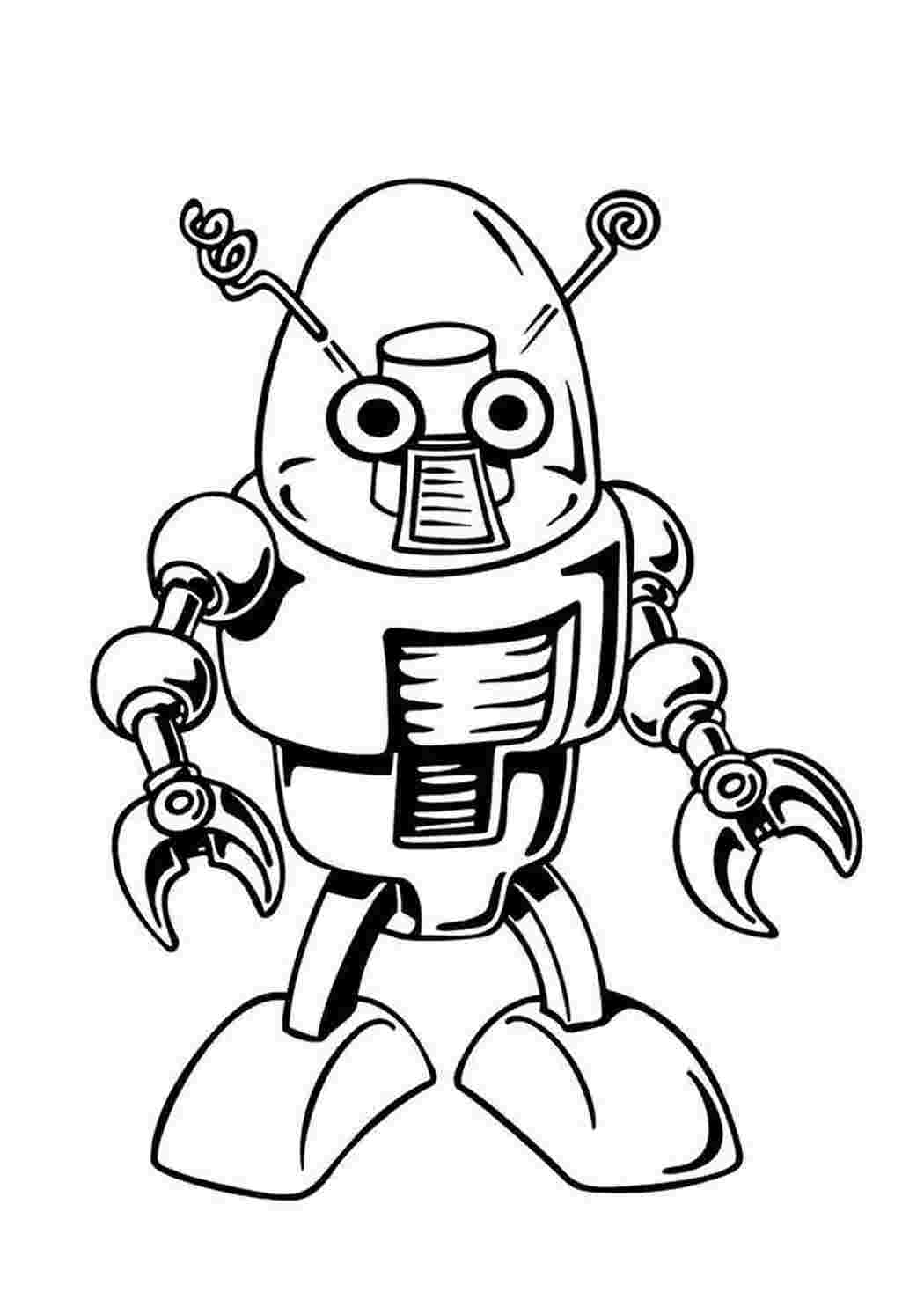 раскраски для мальчиков роботы. Обучающие раскраски.