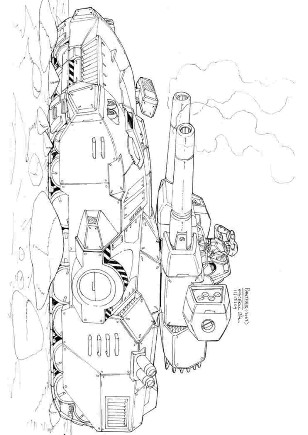 раскраска для мальчиков танки будущего. Раскраски для развития.