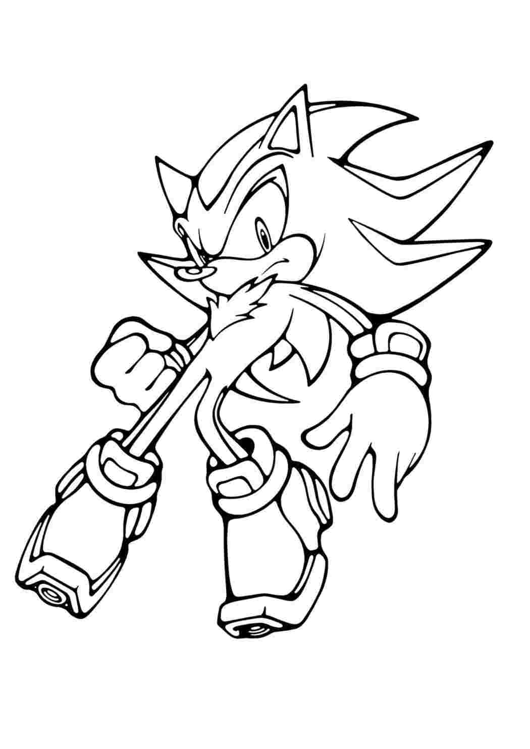 Sonic Coloring Page  Раскраски, Бесплатные раскраски, Раскраски