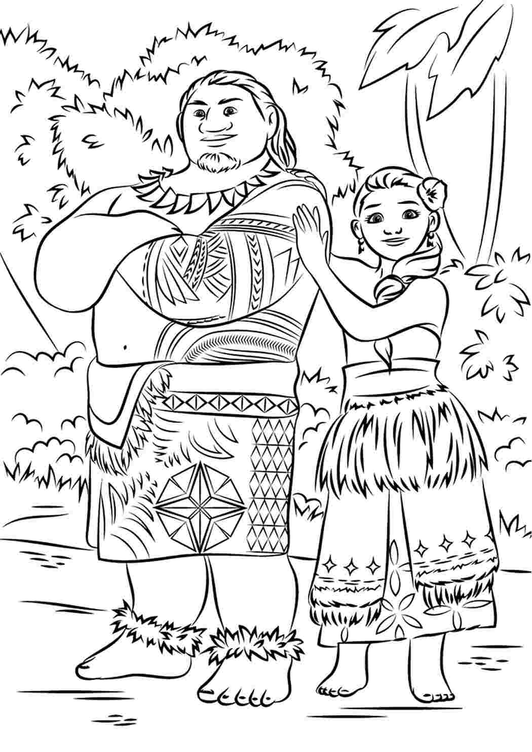 раскраски из мультфильмов раскраска моана. Хорошие раскраски.