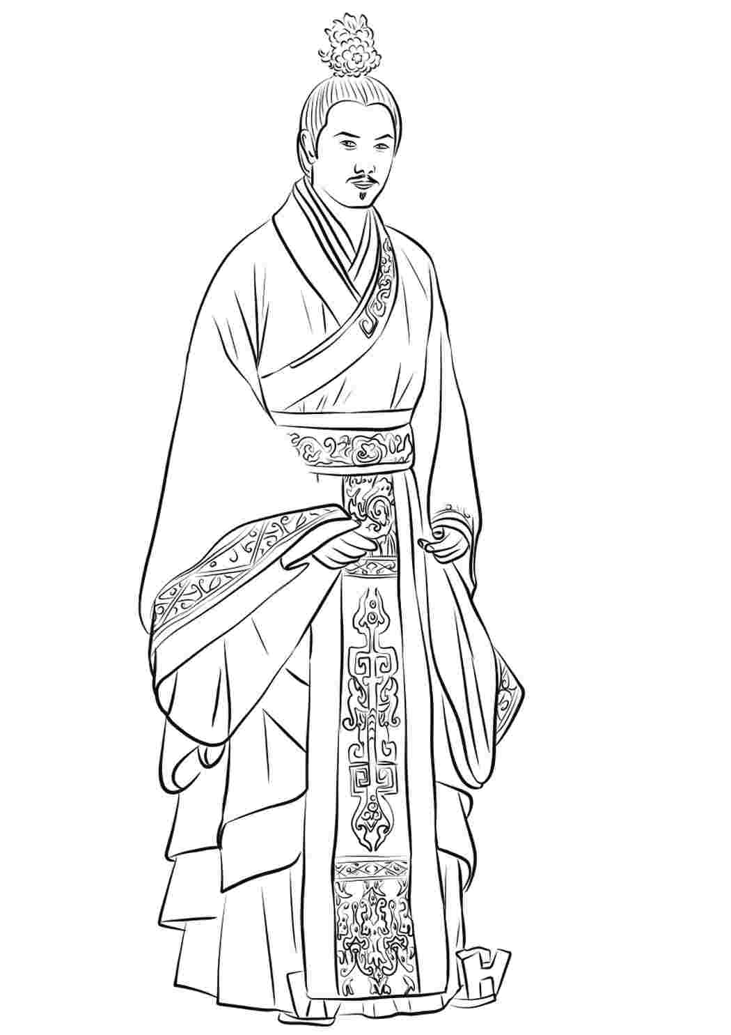 Рисунки китай лёгкие