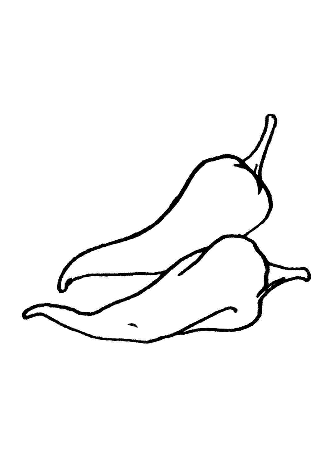 Перцы Раскраски