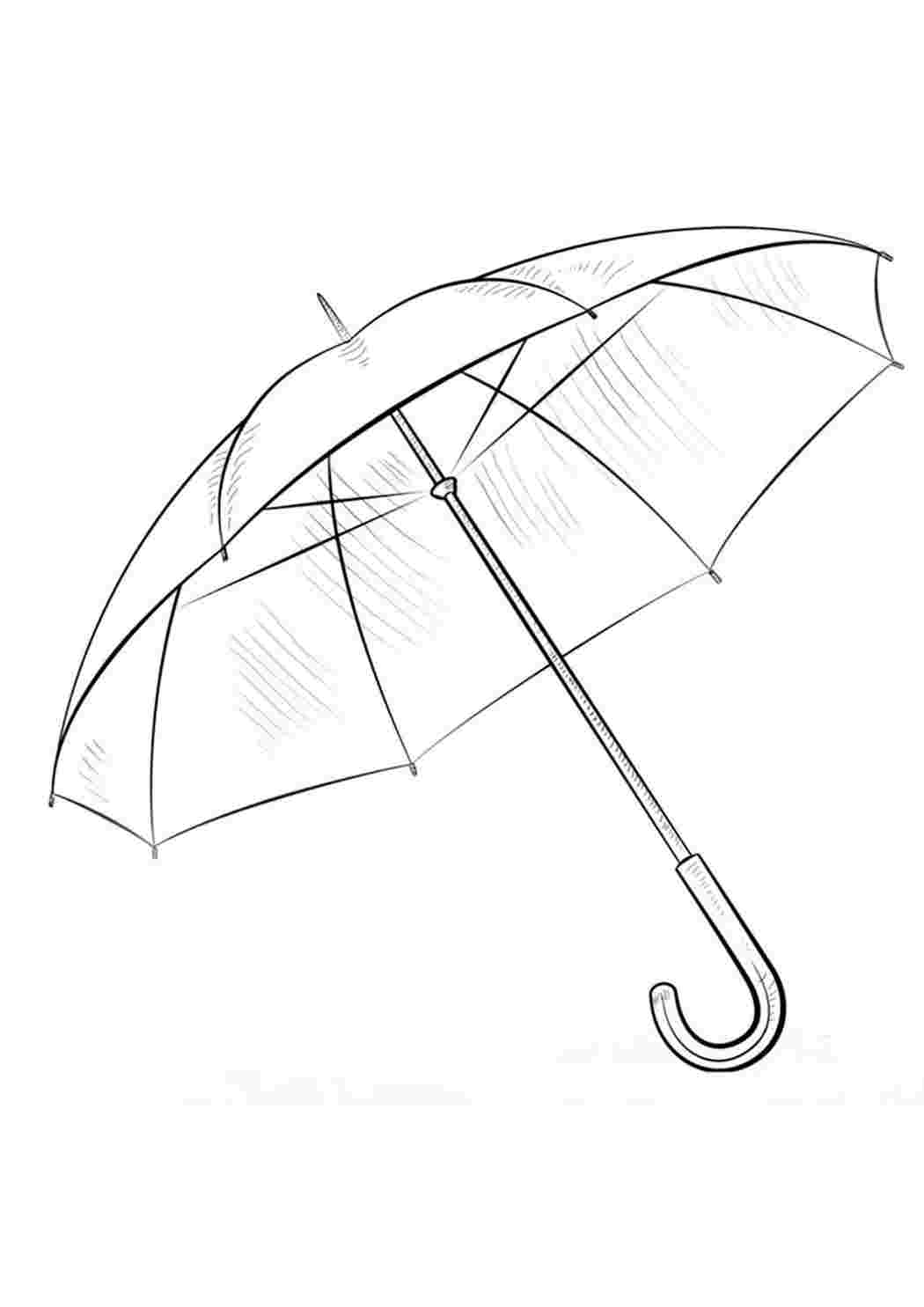 Зонтик карандашом. Зонтик рисунок для детей. Зонт раскраска. Зонтик раскраска для детей. Зонтик раскраска для малышей.